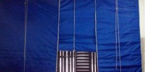 Dark Blue Waterproof Chick Blinds