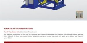 Automatic Hv Coil Winding Machine