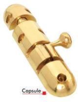 Brass Capsule Tower Bolt