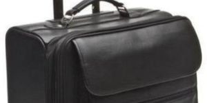 Leather Trolley Bag