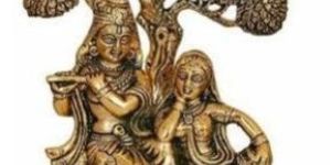 Metal Radha Krishna Statues