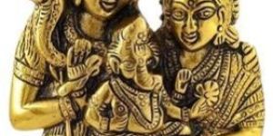 Metal Shiv Parivar Statue