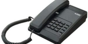 Wired Plastic Navkar Beetel C11 Corded Landline (Black), for Office