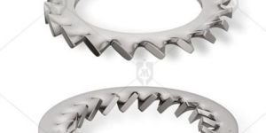 Cable Gland Brass Serrated Washer