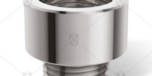 Cable Gland Brass Threaded Round Adaptor