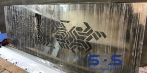 Pvd Titanium Coated Safety Door Grill