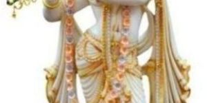 Marble Lord Krishna Statue