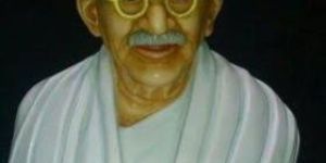 Marble Mahatma Gandhi Statue