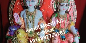 Marble RAM Sita Statue