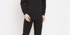 Men Solid Cotton Track Suit