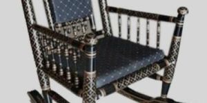 Teak Wood Rocking Chair