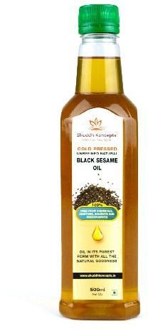Cold Pressed Black Sesame Oil