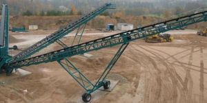 Mild Steel Wash Plant Conveyor