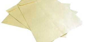 Yellow Laminated Envelopes
