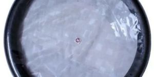 Black Car Steering Wheel Cover