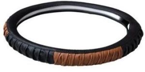 Leather Car Steering Wheel Cover