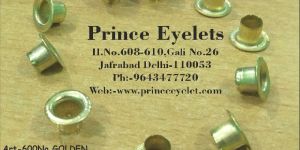 600no Iron Eyelets Golden Color