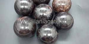 Garnet Stone Sphere Polished Crystal Ball