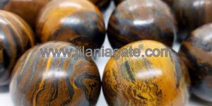 Iron Tiger Sphere Polishing Crystal Agate Sphere Crystal Stone Sphere