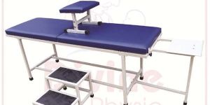 Traction Table with Lombard Stool & Double Foot Step