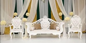 Antique Wooden Sofa Set