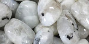 Natural Rainbow Moonstone Tumbled Stone
