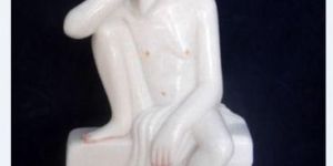 Marble Gajanan Maharaj Statue