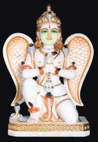 Marble Garuda Statue