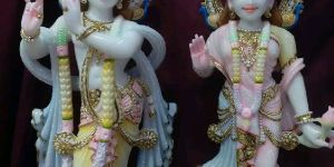 Marble Radha Krishna Statues
