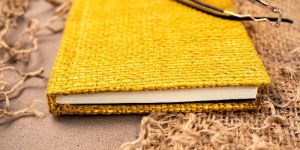 Handmade Jute Diary Cover