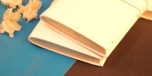 Handmade Seed Paper Dairy