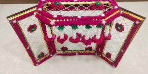 Laddu Gopal Ji Wooden Phool Bangla