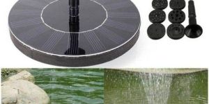 Solar Water Fountain