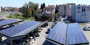 Solar Power System for Parking Lot