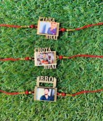 Sublimation Photo Print Fancy Rakhi