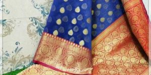 Banarasi Kora Muslin Silk Sarees
