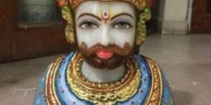 Marble Khatu Shyam Ji Statue