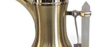 Turkish Arab Coffee Pot Handmade Brass Dallah