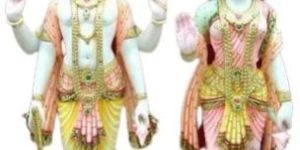 Marble Laxmi Narayan Statue