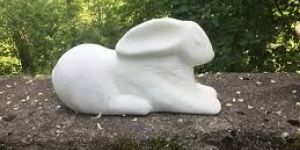 Marble Rabbit Statue