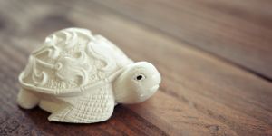 Marble Tortoise Statue