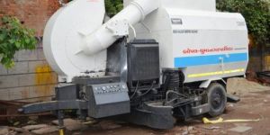 Trailer Mounted Road Sweeper Machine