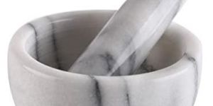 Marble Mortar and Pestle