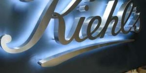 White Steel Letter with LED Light