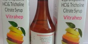 Cyproheptadine 2.0 mg + Tricholine Citrate 275 mg Syrup