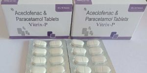 Aceclofenac 100 Mg + Paracetamol 325 Mg Tablets