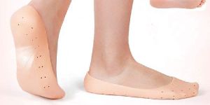 Silicon Foot Protector Full Heel Pad Socks