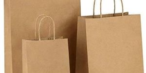 Plain Brown Kraft Paper Bags