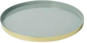 Metal Round Serving Tray