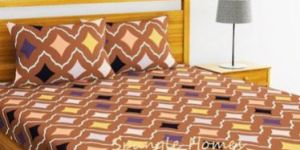 Double 3D Cotton Bed Sheet
